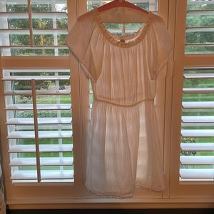 On or off the shoulder beach dress